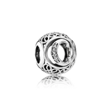 S925 Sterling Silver 26 Letter Charm DIY Jewelry for Women