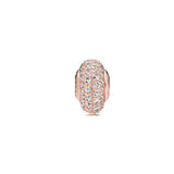 Rose Gold Zircon DIY Beads, Accessory Charm Gifts
