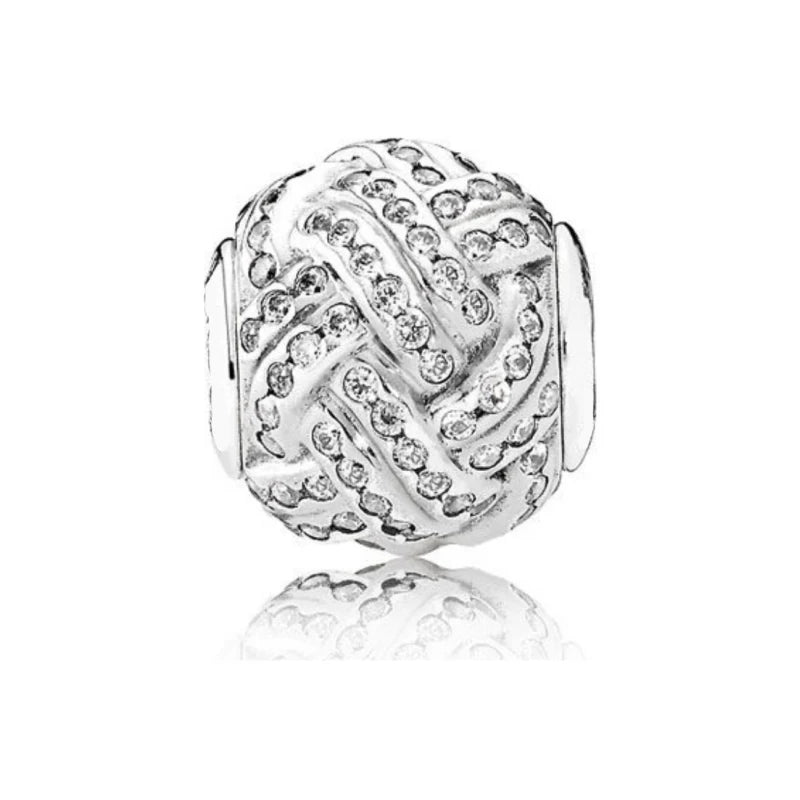 S925 Sterling Silver Zircon DIY Beads Accessories Gifts