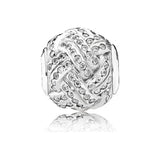 S925 Sterling Silver Zircon DIY Beads Accessories Gifts