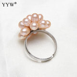 Freshwater Pearl Jewelry Water Drop Natural Freshwater Pearl Flower Wedding