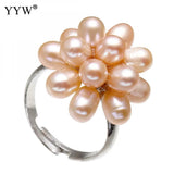Freshwater Pearl Jewelry Water Drop Natural Freshwater Pearl Flower Wedding
