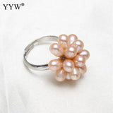 Freshwater Pearl Jewelry Water Drop Natural Freshwater Pearl Flower Wedding
