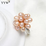 Freshwater Pearl Jewelry Water Drop Natural Freshwater Pearl Flower Wedding