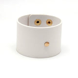 Punk Vintage Leather Bracelet Unisex Wide Big Bangle