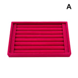 Velvet Jewelry Display Organizer Tray Holder - Hot Sales