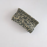Acrylic Square Marble Leopard Hair Clips