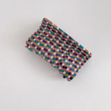 Acrylic Square Marble Leopard Hair Clips