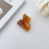Colorful Plastic Hair Claw Cat Grip Clips For Girls