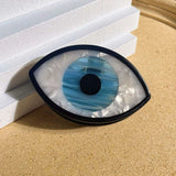 Big Acetate Evil Eye Hair Claw Clips Women Girls Headdress Tool Accessories