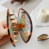 Big Acetate Evil Eye Hair Claw Clips Women Girls Headdress Tool Accessories