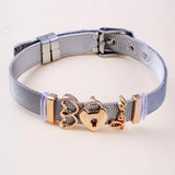 Stainless Steel Vacuum Plating Bracelets Bangles Couples Jewelry