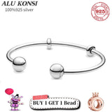 925 Silver Snake Chgn Bracelet for Women