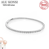925 Silver Charm Bracelet Women DIY Jewelry