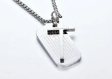 Jesus Cross Necklace Stainless Steel Pendant for Men Women