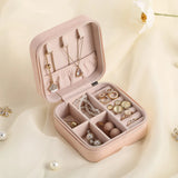 Travel Jewelry Case Boxes Leather Storage Joyeros Organizador De Joyas