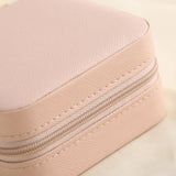 Portable Jewelry Organizer Travel Case Boxes - Leather Storage