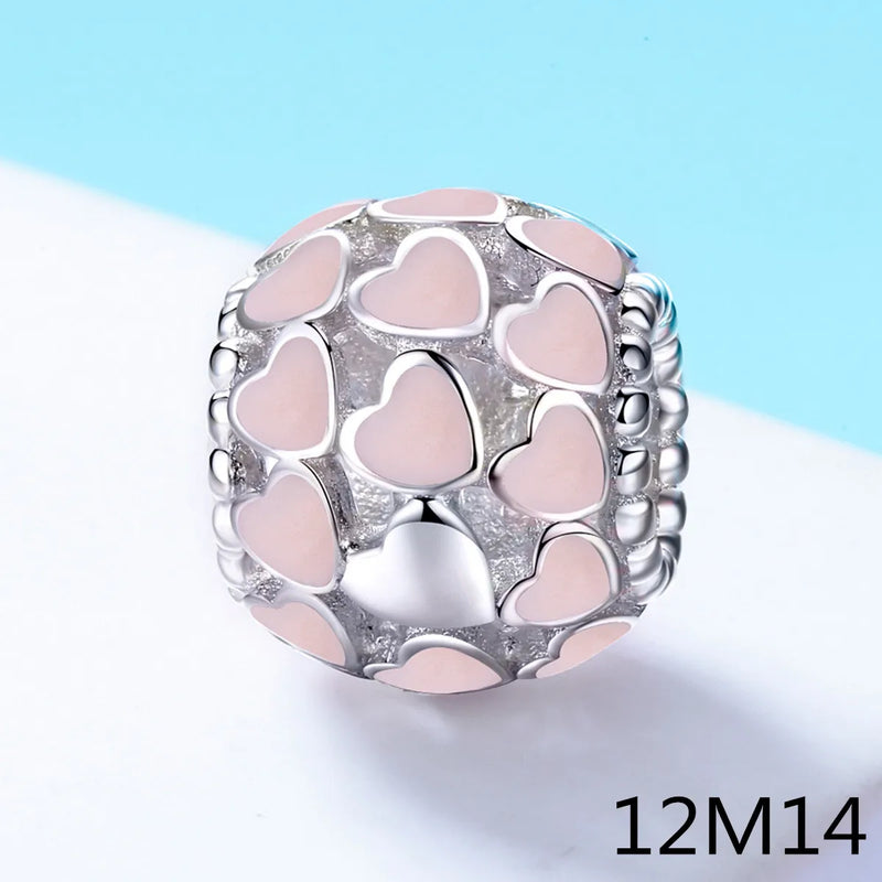 Shimmering Sky Star Beads 925 Sterling Silver Crystal