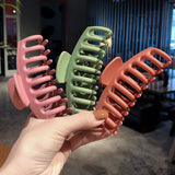 Acrylic Big Hair Claws Frosted Hair Clips for Women Girls