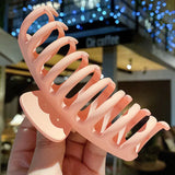 Acrylic Big Hair Claws Frosted Hair Clips for Women Girls