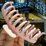 Acrylic Big Hair Claws Frosted Hair Clips for Women Girls
