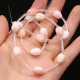 Natural Shell Buds DIY Jewelry Necklace Bracelet Size 8x10mm 15 Pcs