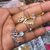 Lateefah Diamond Belly Button Nails For Mother/Sisters