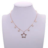 Cz Pendant Necklace 925 Sterling Woman Choker Necklaces