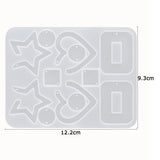 Long Star Earrings Silicone Mold Resin Jewelry Making Tools