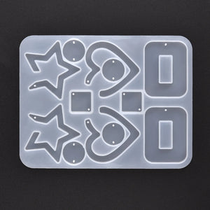 Long Star Earrings Silicone Mold Resin Jewelry Making Tools