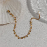 Pearl Tail Chain Choker Necklace for Women Girls
