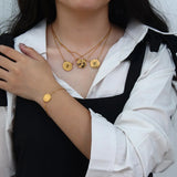 Stainless Steel Zodiac Sign Couple Bracelet