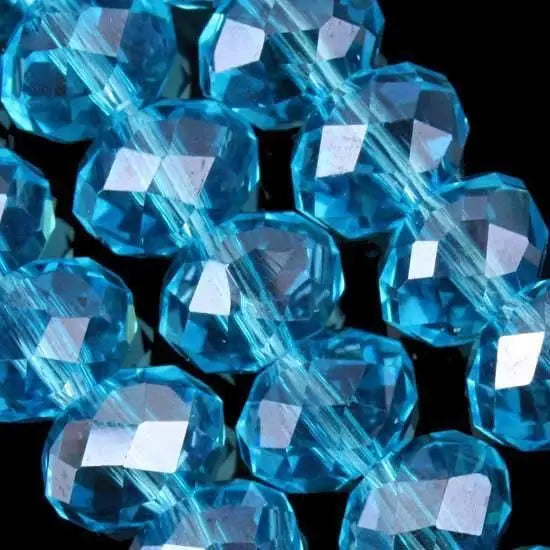 3x4mm Sky Crystal Loose Beads for Jewelry Making