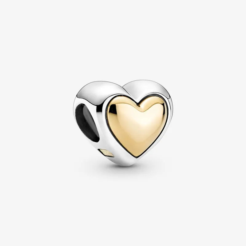 Heart Charm 925 Sterling Silver Jewelry for Women