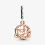 Mum Dangle Charms 925 Sterling Silver Jewelry Gift
