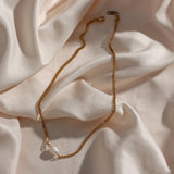 Cuban Chain Pearl Pendant Necklace For Women High Jewelry Gift