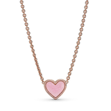 925 Silver Enamel Zircon Tree Necklace for Women