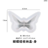 Silicone Mould Resin Butterfly Storage Box Mold