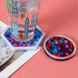 Silicone Mould Resin Craft Coaster Mold for DIY Epoxy Jewelry