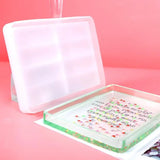 Silicone Mould Resin Craft Square Tray Mold