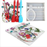 Silicone Spoon Tableware Tray Mold for Resin Crafts