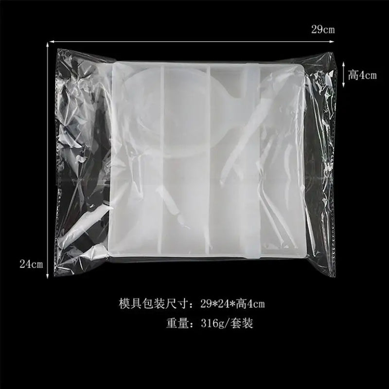 Silicone Spoon Tableware Tray Mold for Resin Crafts
