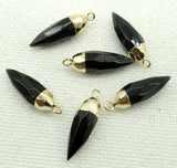 Quartz Crystal Lapis Water Droplets Pendant for DIY Jewelry Making