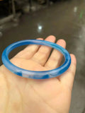 Handcarved Agate Bangle Bracelets Women Jade Jewelry