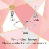 S925 Sterling Silver 50th Anniversary Charm Bracelet