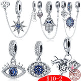 925 Sterling Silver Fish Girl Boy Charm Bead for Bracelets DIY Jewelry