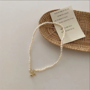 Real Pearl Choker Necklace for Women