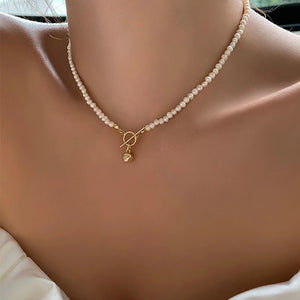 Real Pearl Choker Necklace for Women
