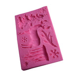 Christmas Tree Elk Charms Craft DIY UV Resin Silicone Molds for Jewelry Making