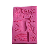 Christmas Tree Elk Charms Craft DIY UV Resin Silicone Molds for Jewelry Making
